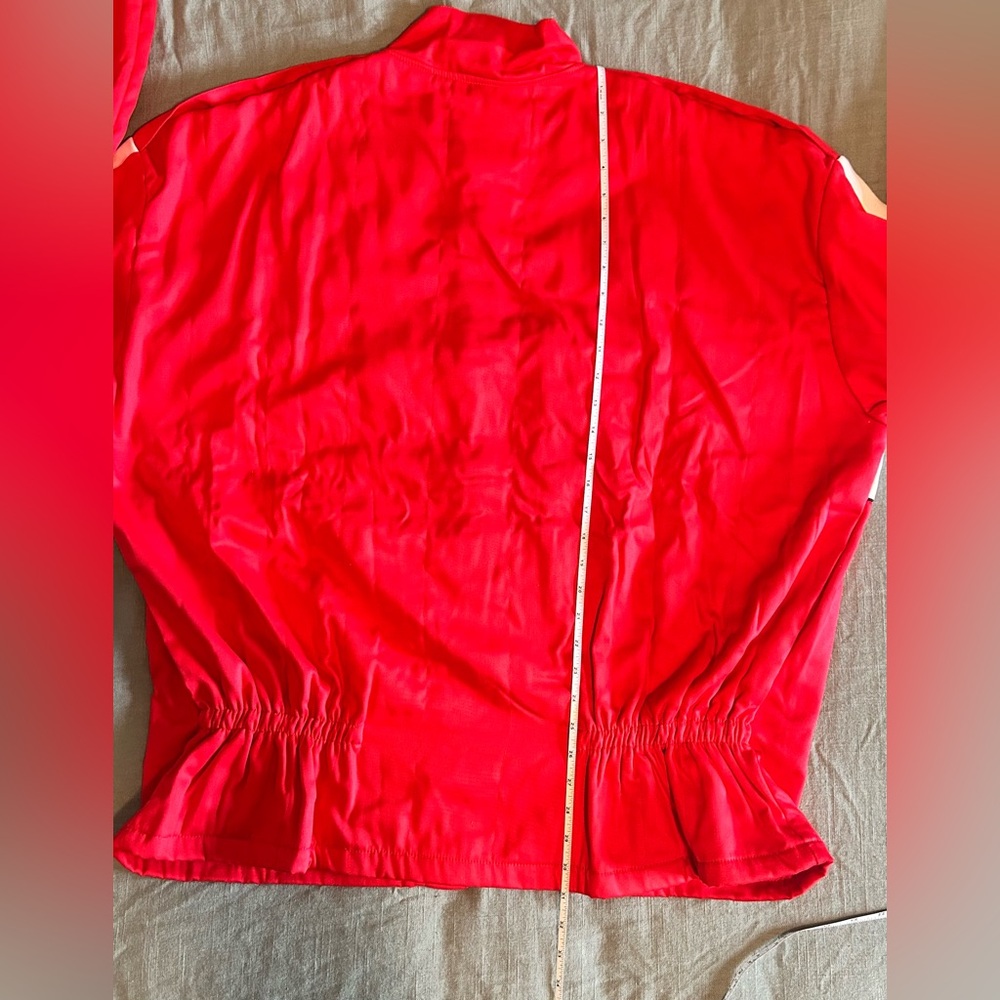 GF-505 3XL 3-2A5 Fire Retardant jacket red and white - Picture 4 of 9